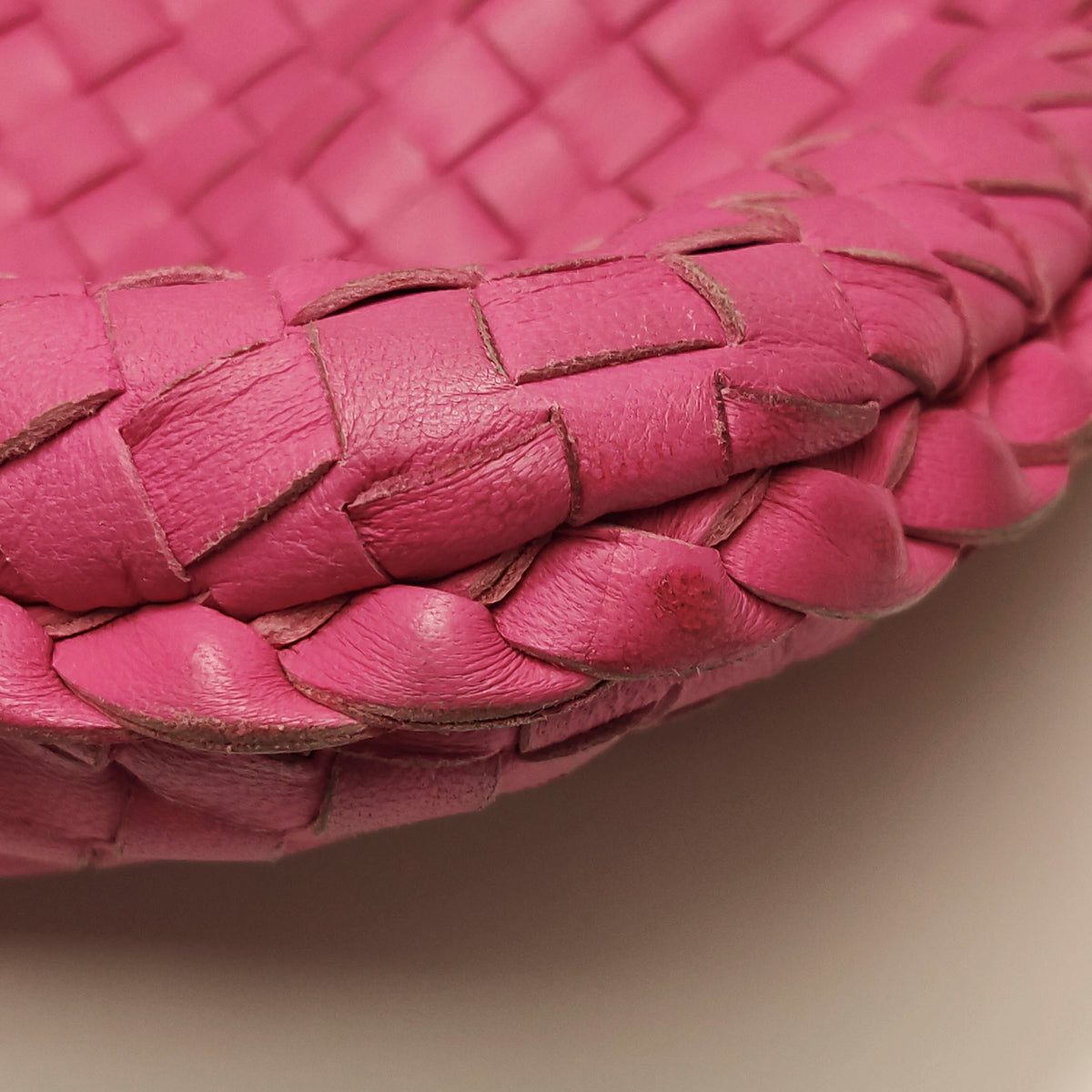 Bottega Veneta Intrecciato Hobo Pink