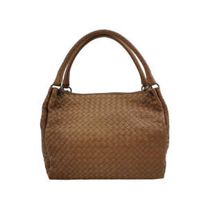 Bottega Veneta Parachute Shoulder Bag Tan