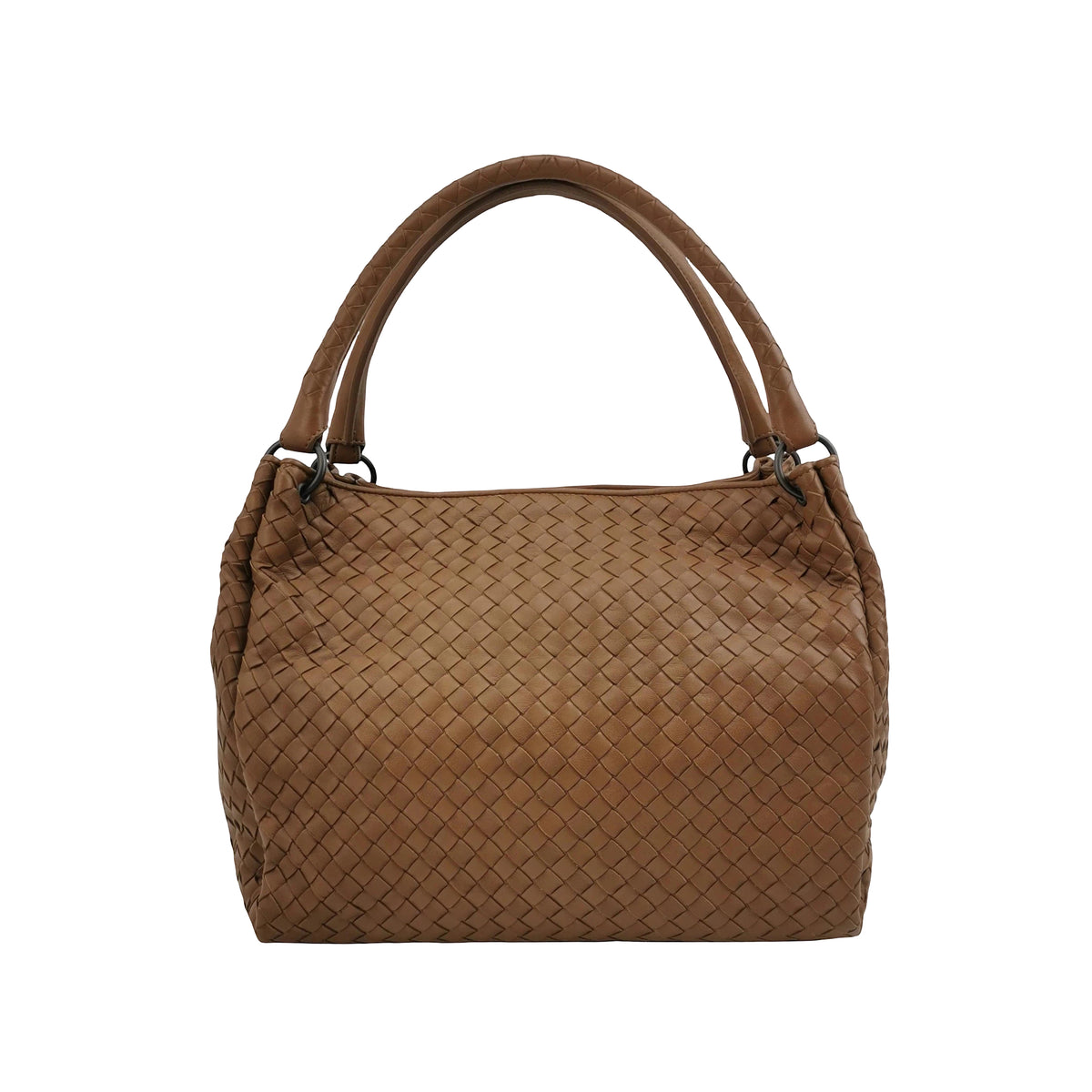 Bottega Veneta Parachute Shoulder Bag Tan