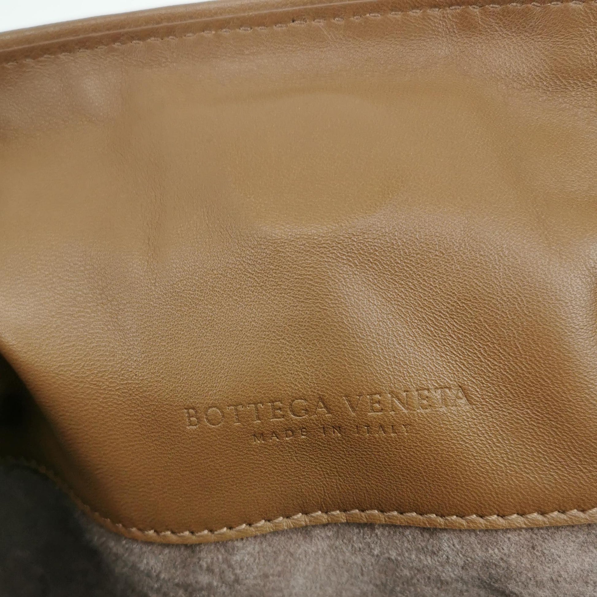 Bottega Veneta Parachute Shoulder Bag Tan
