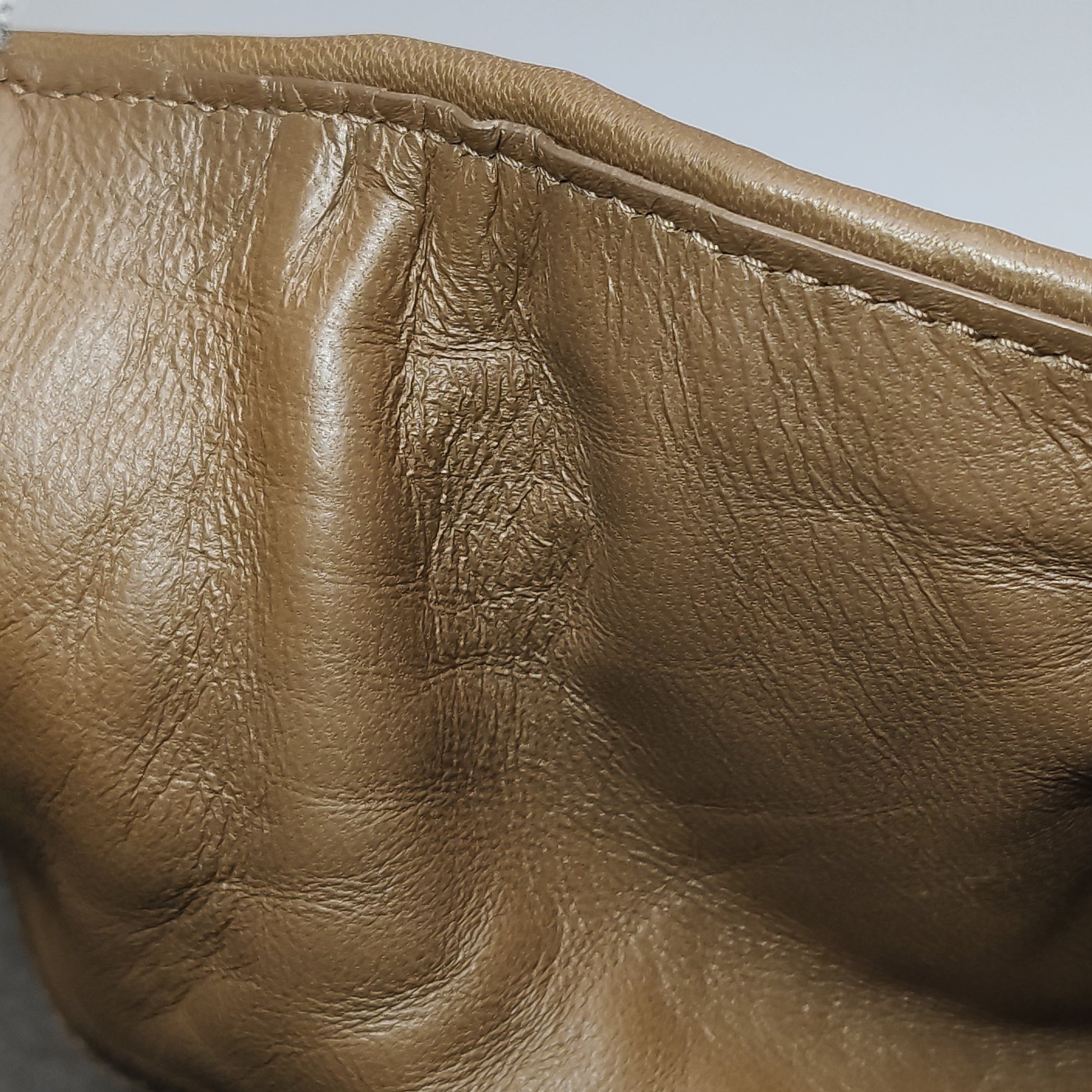 Bottega Veneta Parachute Shoulder Bag Tan