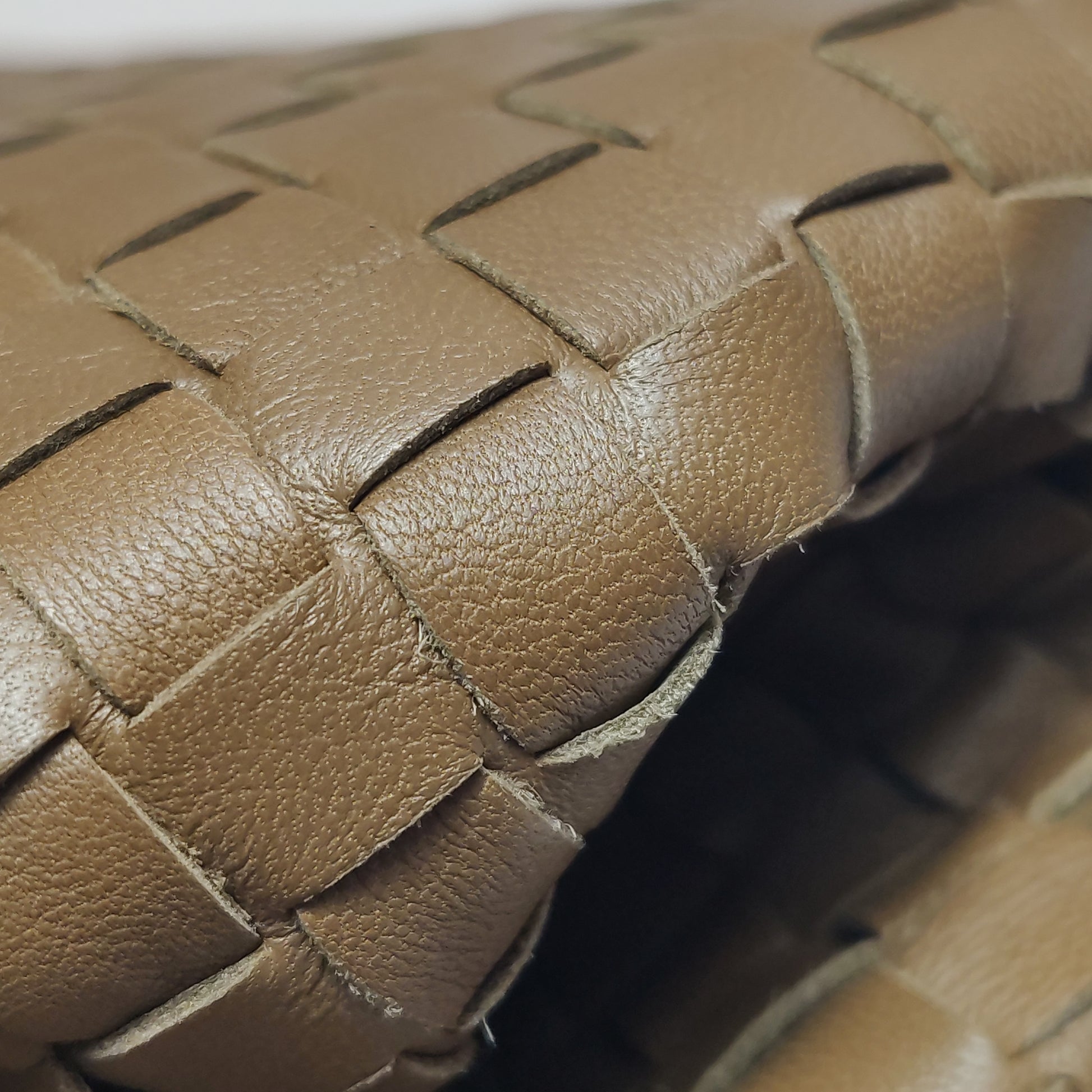 Bottega Veneta Parachute Shoulder Bag Tan
