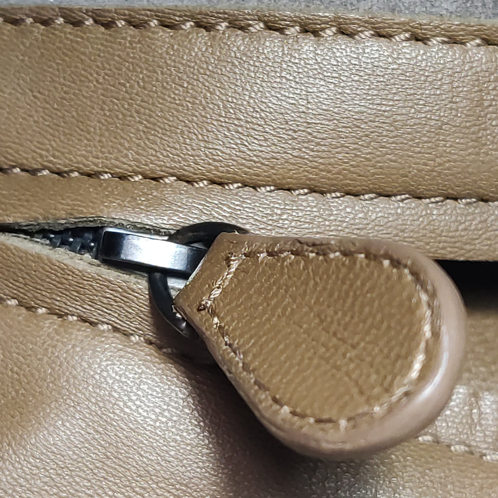 Bottega Veneta Parachute Shoulder Bag Tan