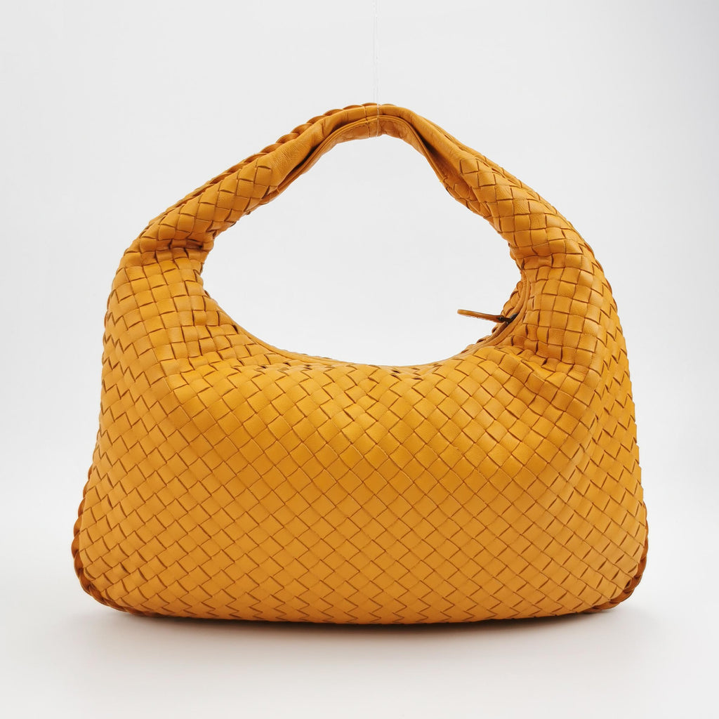 Bottega Veneta Intrecciato Hobo Bright Orange