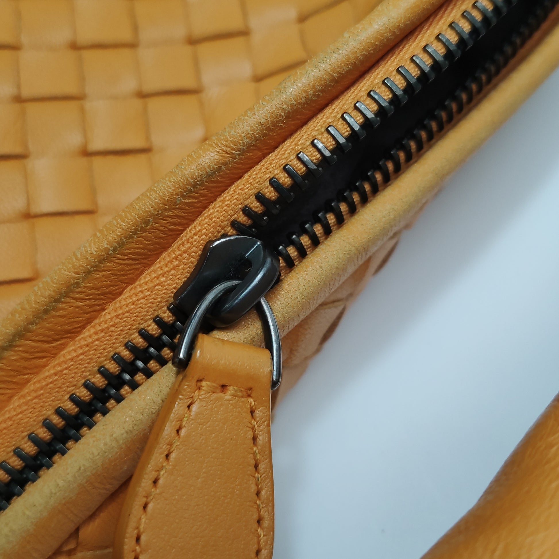 Bottega Veneta Intrecciato Hobo Bright Orange