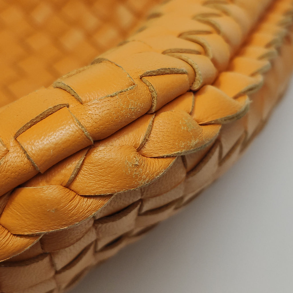 Bottega Veneta Intrecciato Hobo Bright Orange