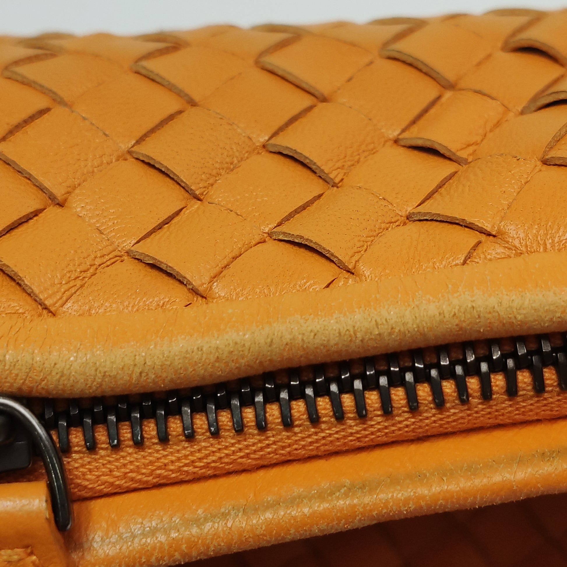 Bottega Veneta Intrecciato Hobo Bright Orange
