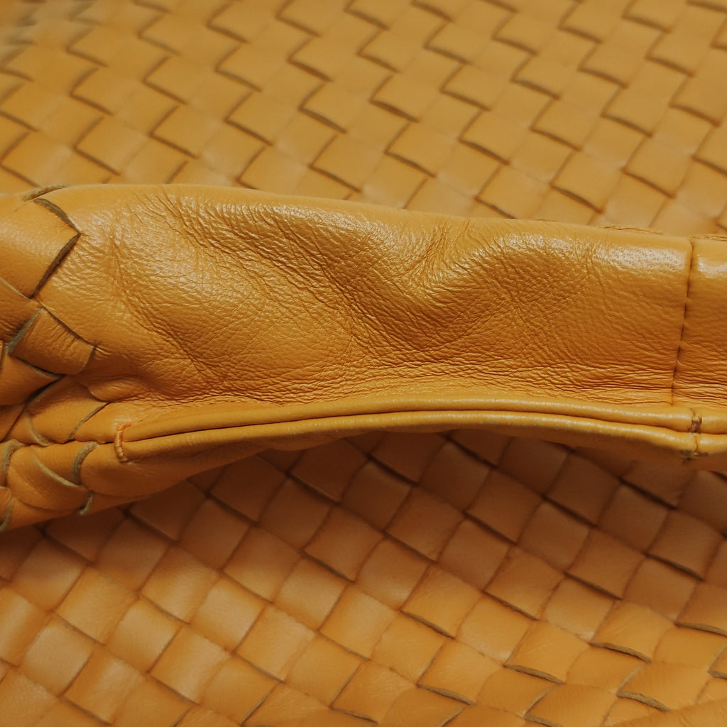 Bottega Veneta Intrecciato Hobo Bright Orange