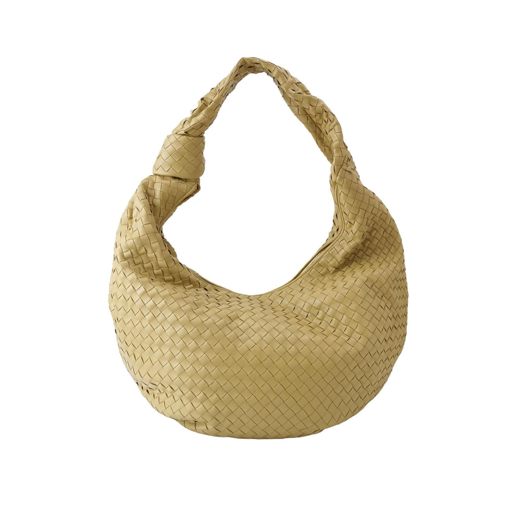 Bottega Veneta Maxi Jodie Crossbody Butter