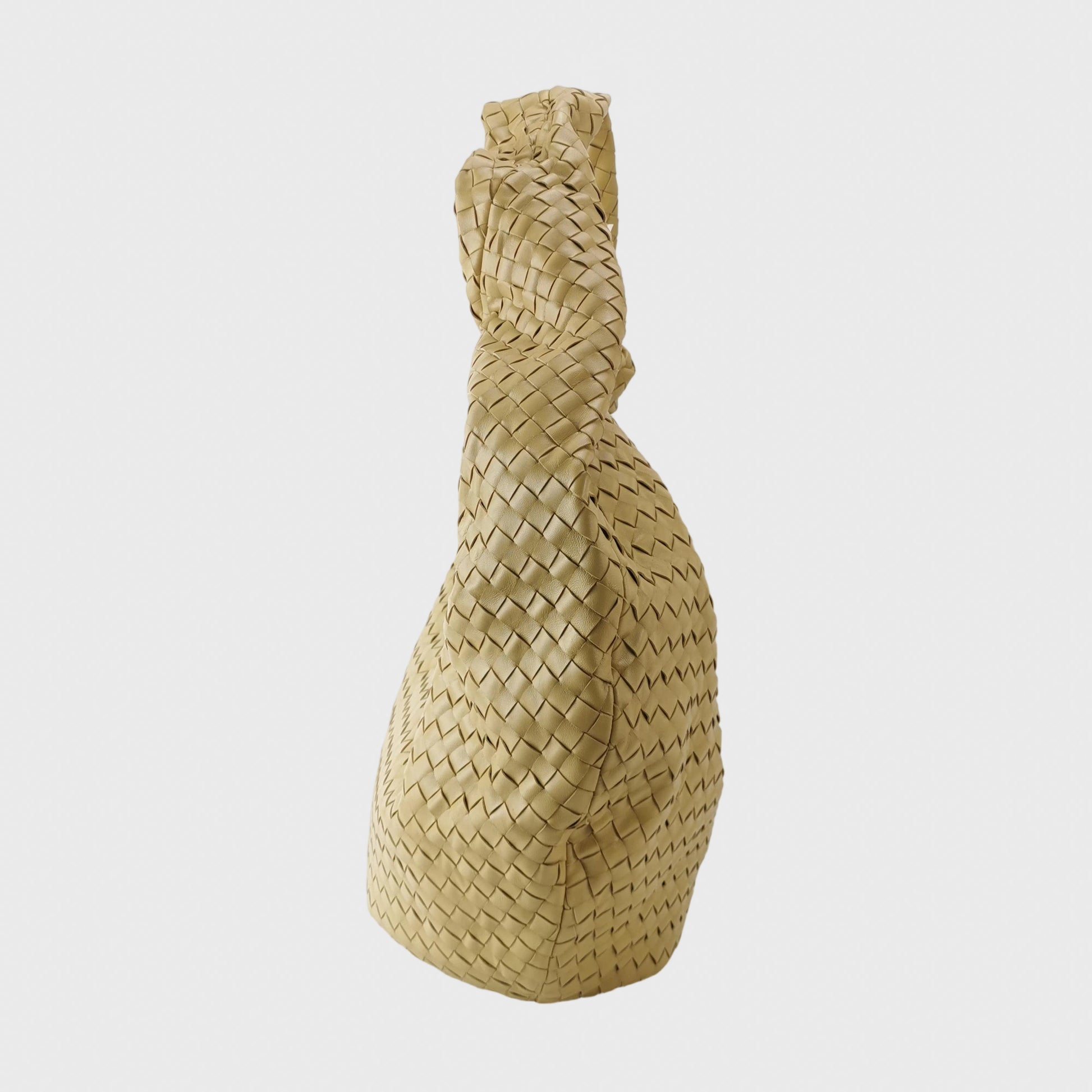 Bottega Veneta Maxi Jodie Crossbody Butter