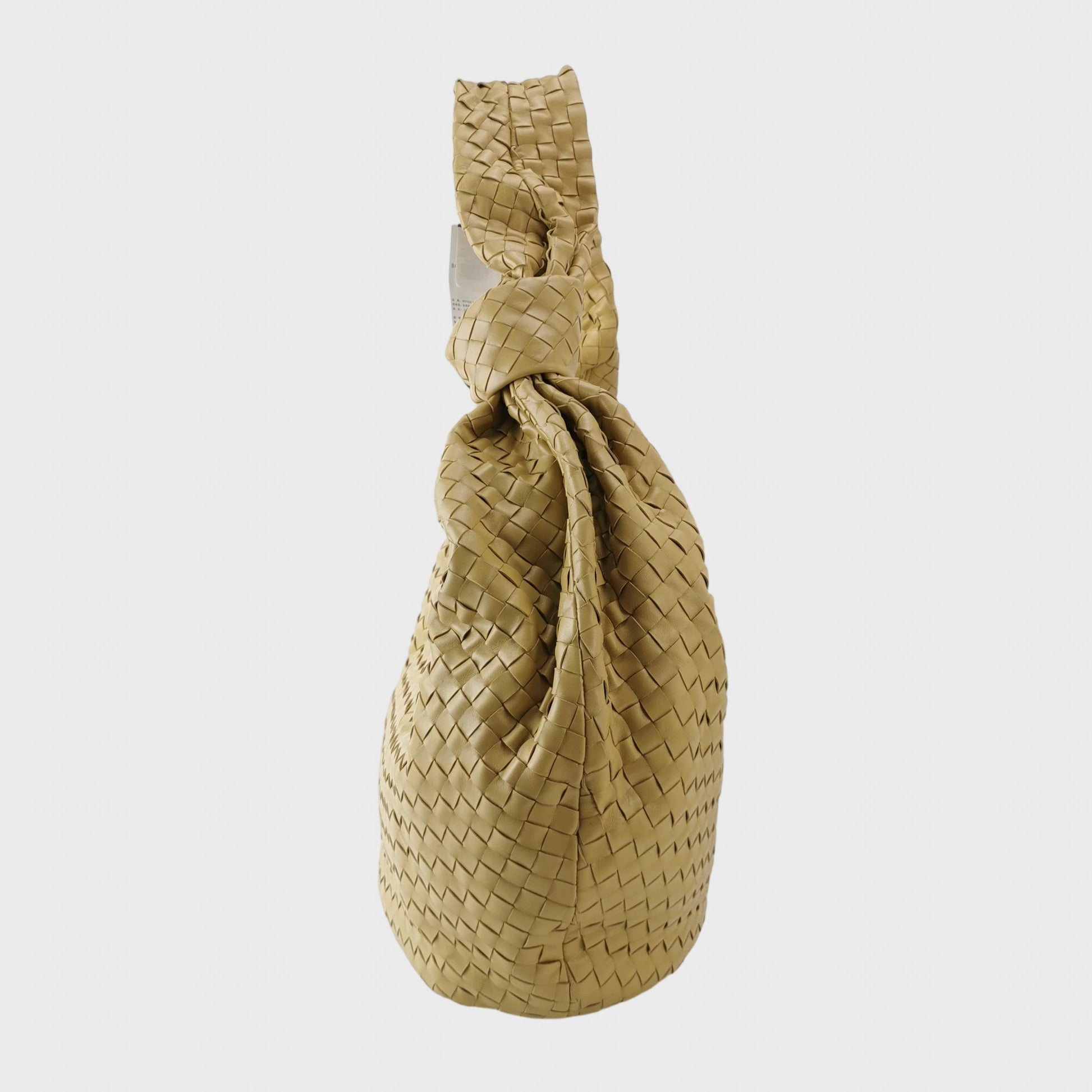 Bottega Veneta Maxi Jodie Crossbody Butter