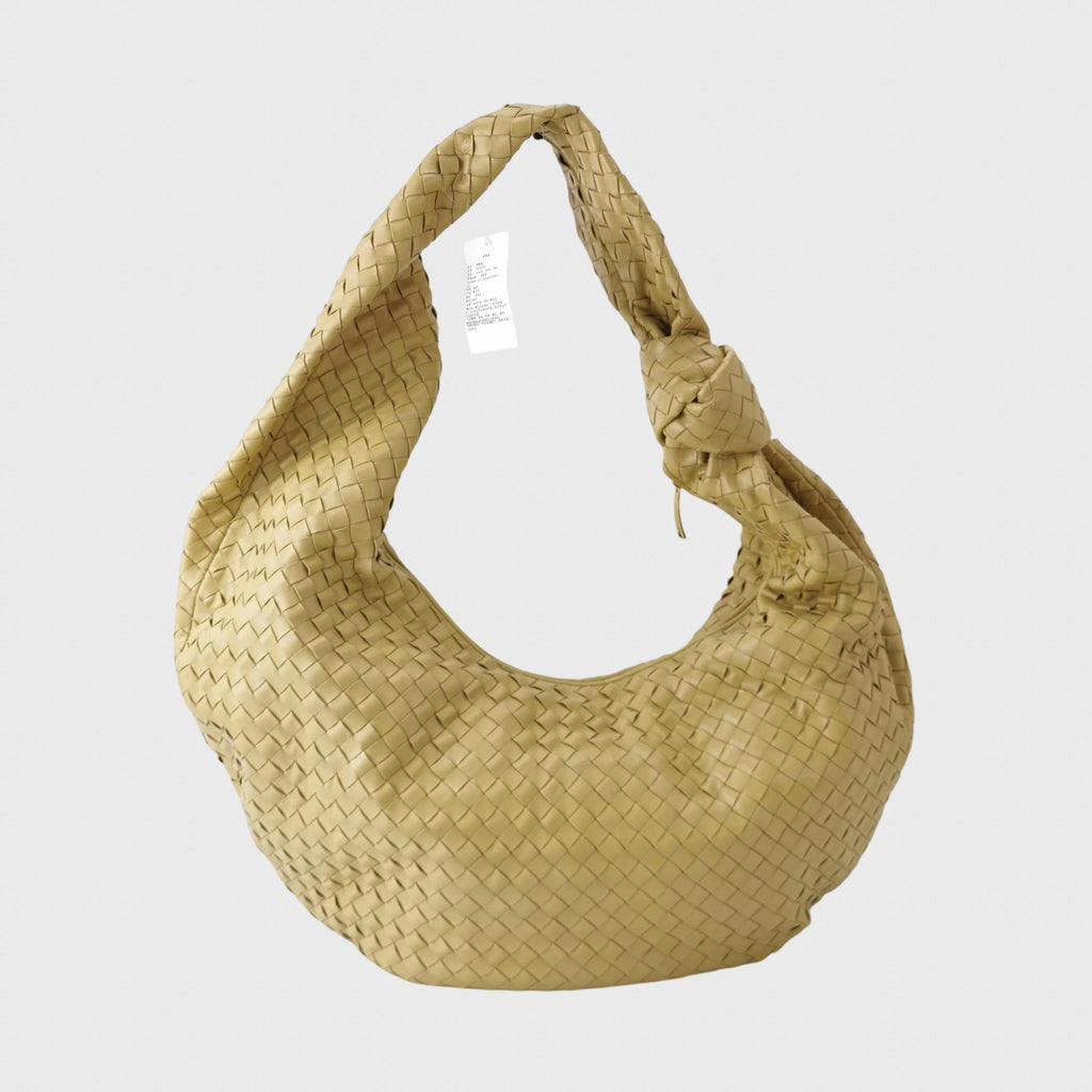 Bottega Veneta Maxi Jodie Crossbody Butter
