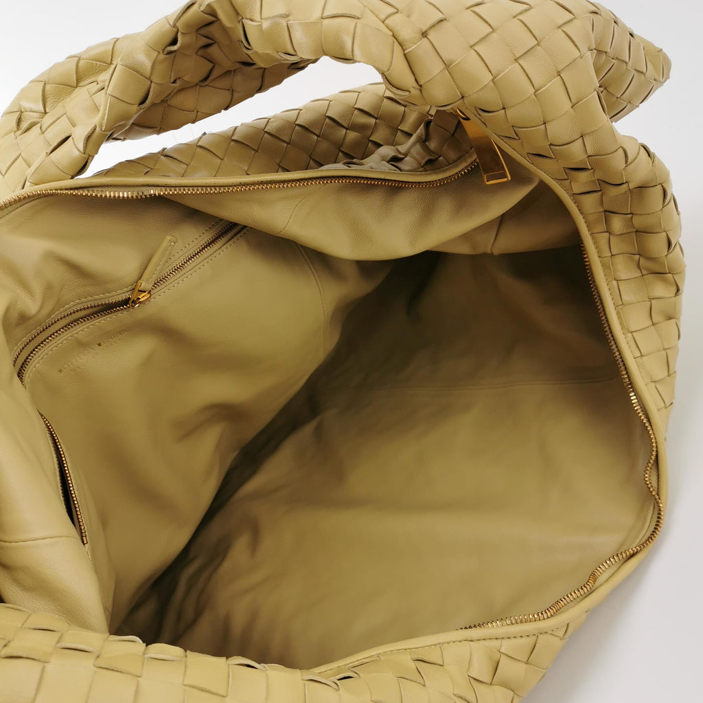 Bottega Veneta Maxi Jodie Crossbody Butter