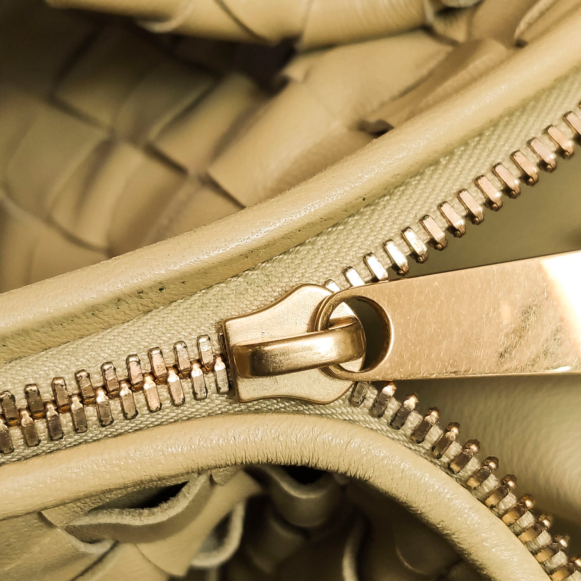 Bottega Veneta Maxi Jodie Crossbody Butter