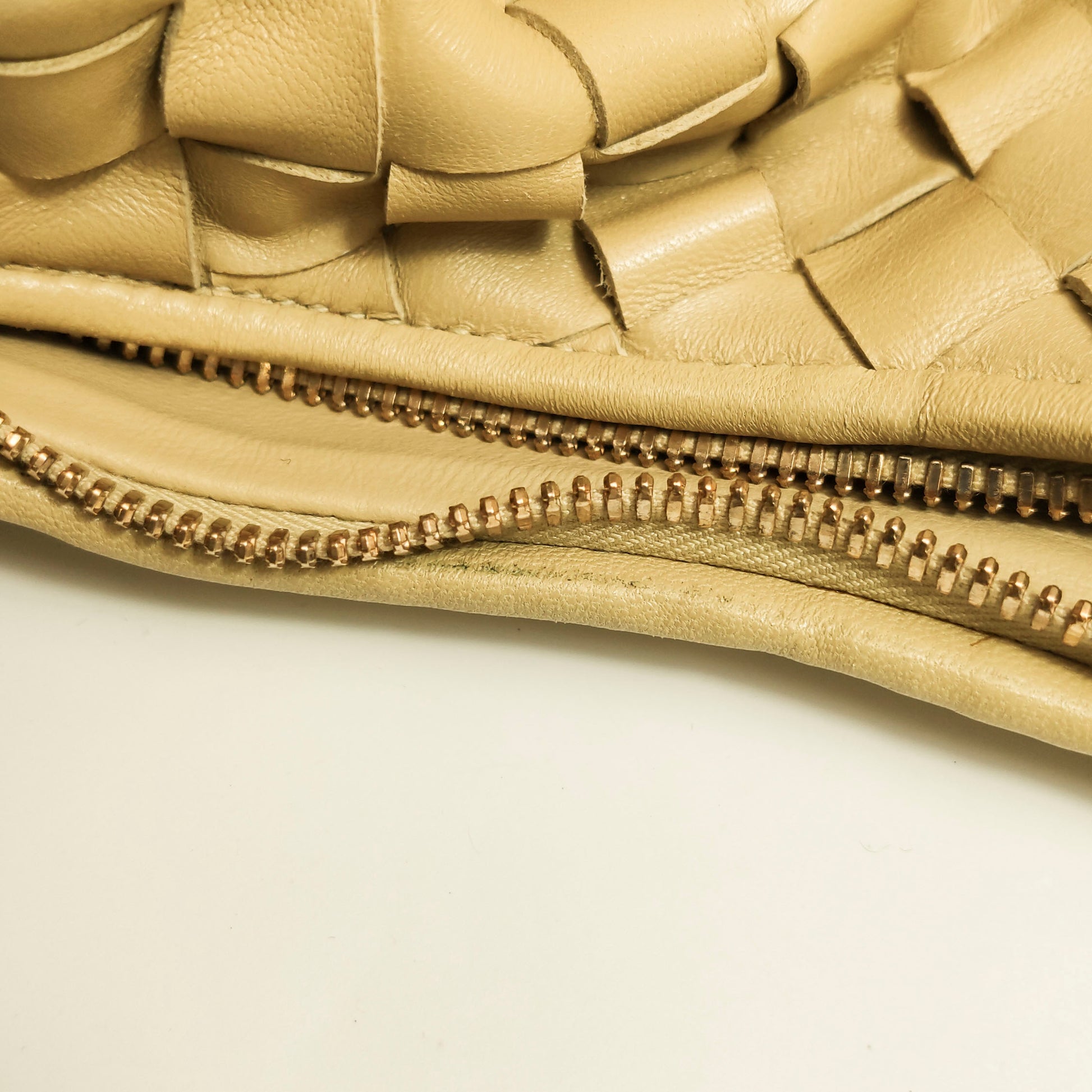 Bottega Veneta Maxi Jodie Crossbody Butter