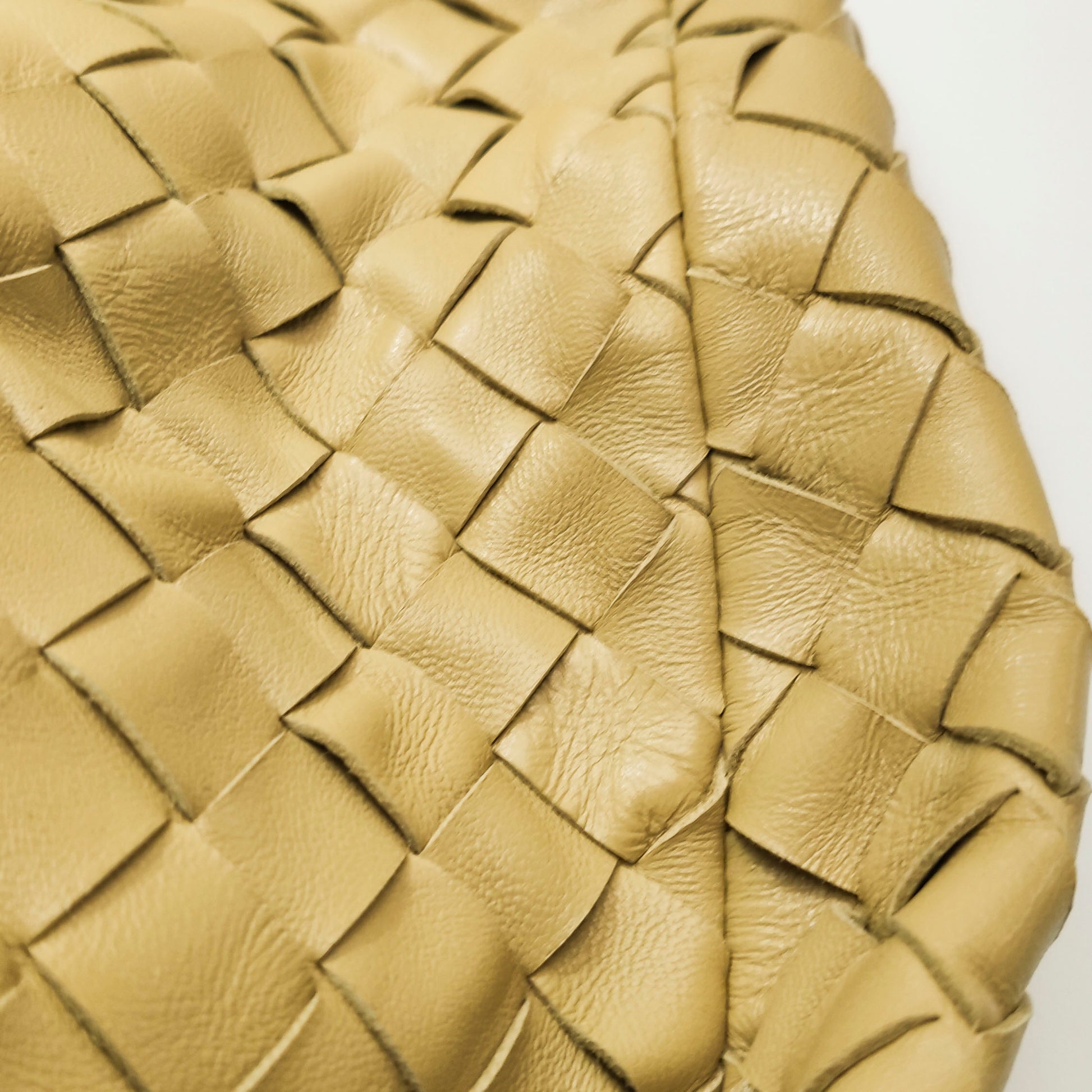 Bottega Veneta Maxi Jodie Crossbody Butter