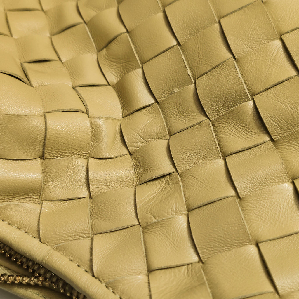 Bottega Veneta Maxi Jodie Crossbody Butter