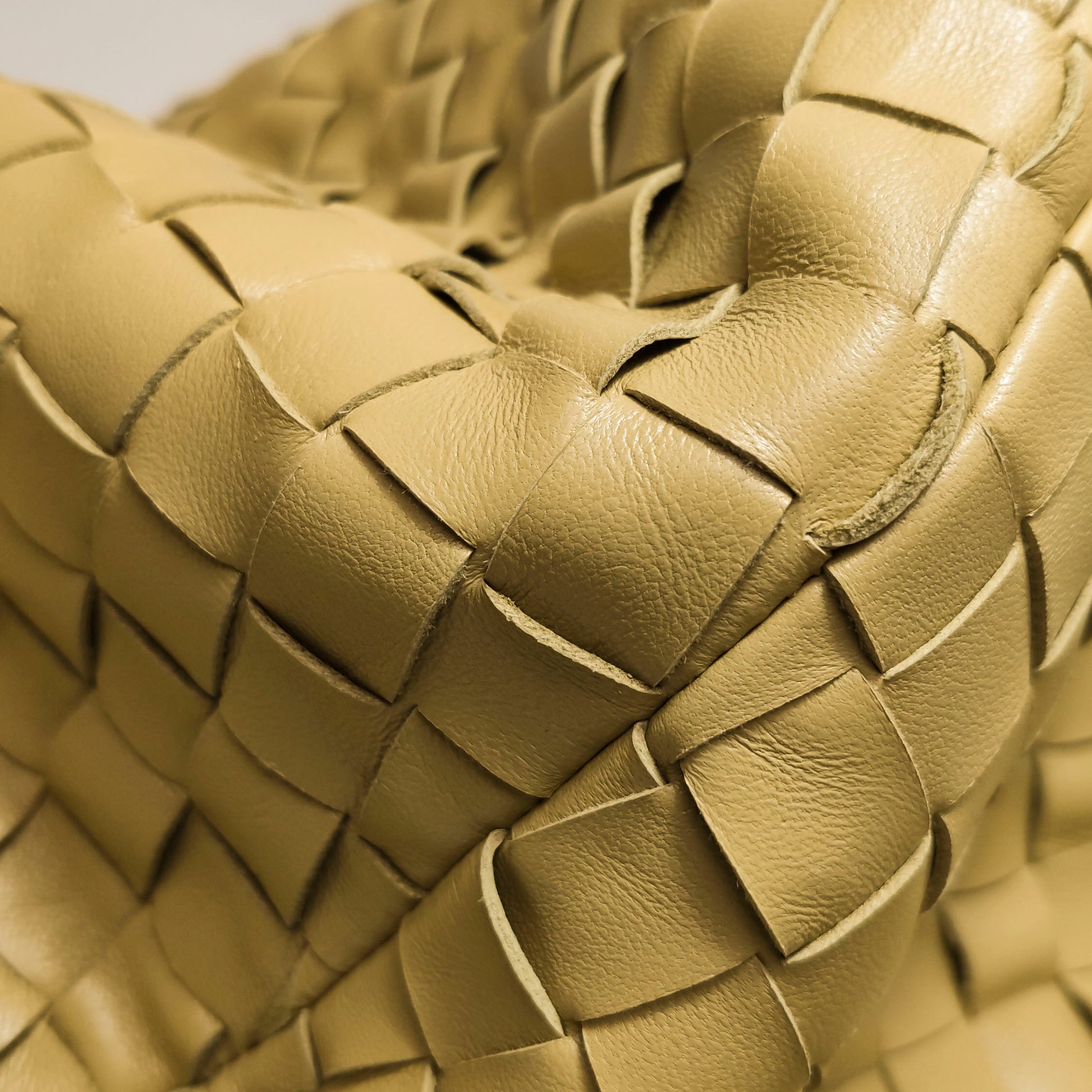 Bottega Veneta Maxi Jodie Crossbody Butter