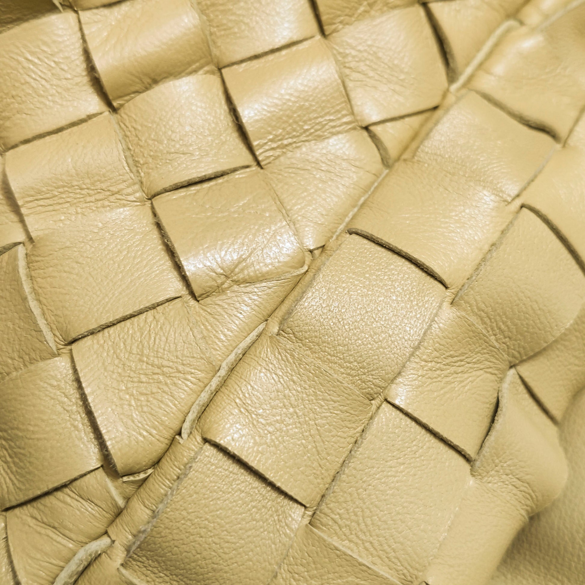 Bottega Veneta Maxi Jodie Crossbody Butter