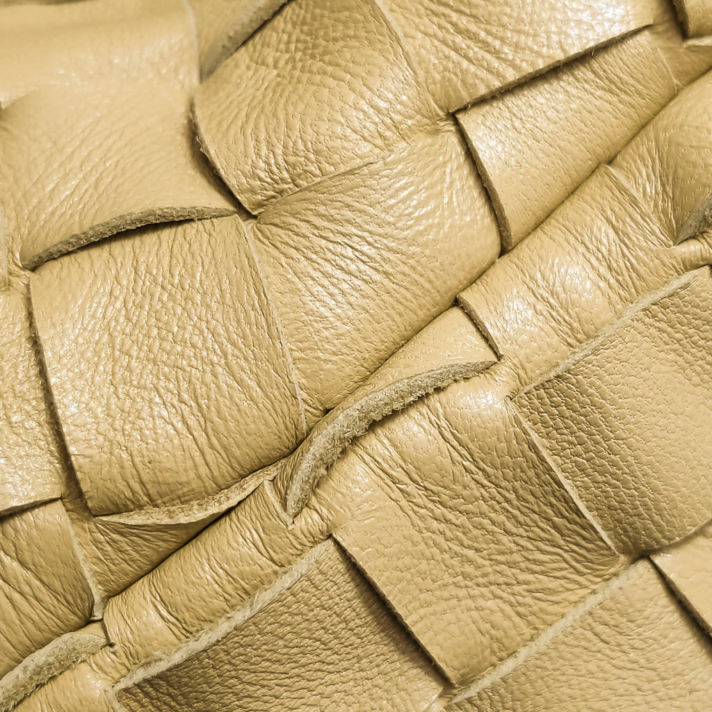 Bottega Veneta Maxi Jodie Crossbody Butter