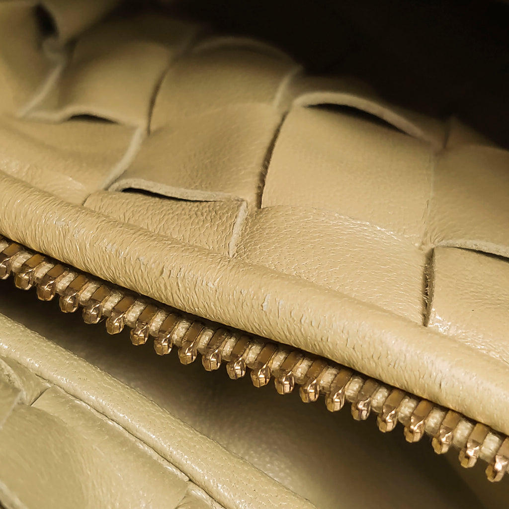 Bottega Veneta Maxi Jodie Crossbody Butter