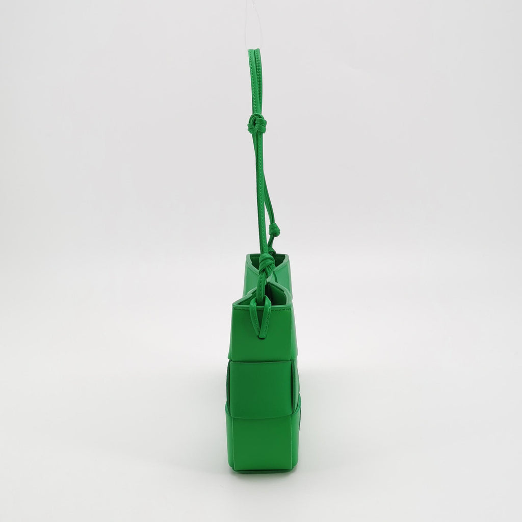 Bottega Veneta Casstte Pouch on Strap Parakeet Green