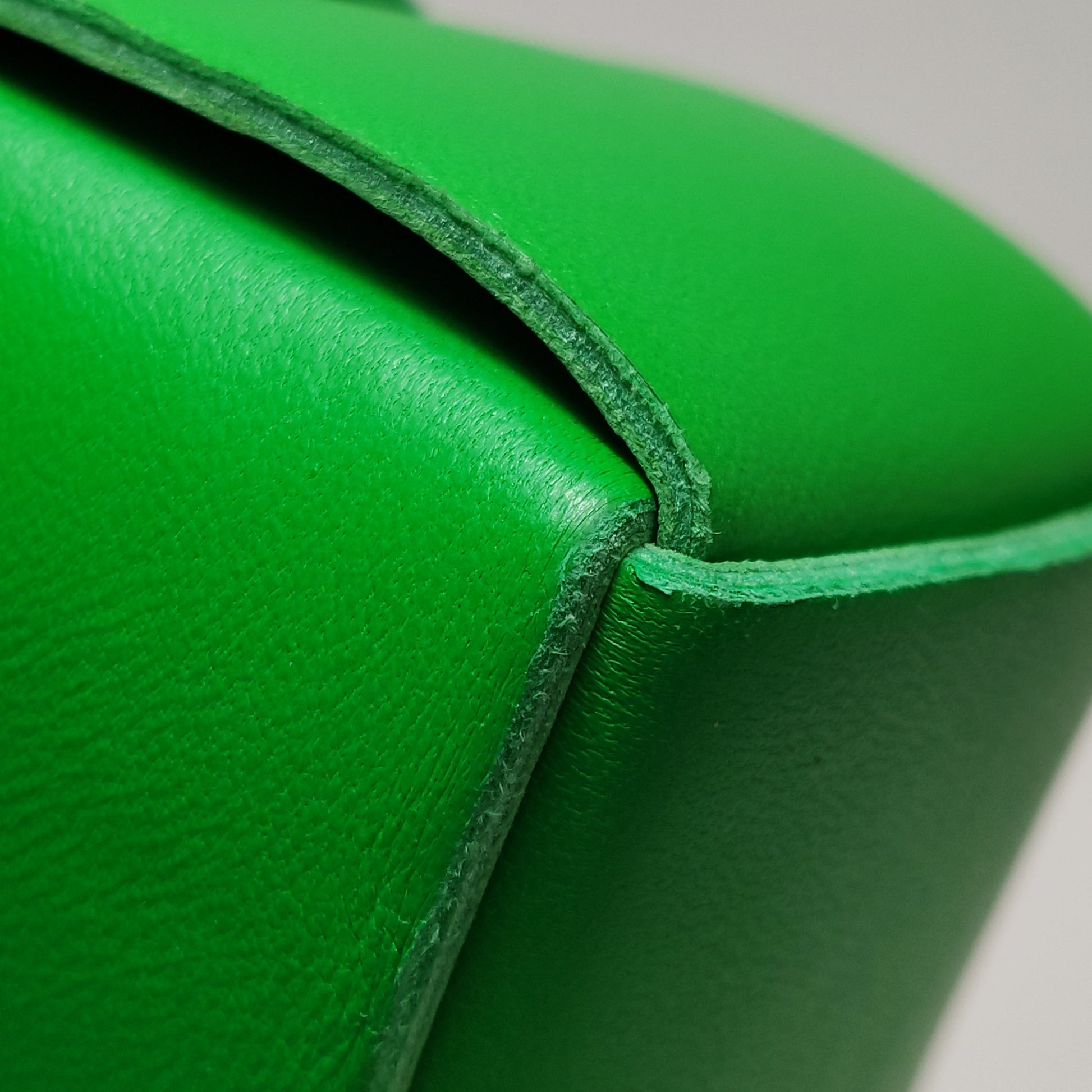 Bottega Veneta Casstte Pouch on Strap Parakeet Green