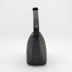 Bottega Intrecciato Wallace Top Handle Black