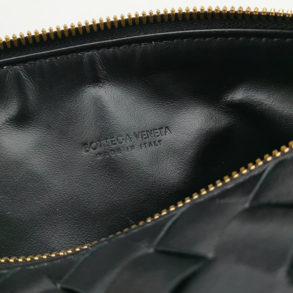 Bottega Intrecciato Wallace Top Handle Black