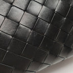 Bottega Intrecciato Wallace Top Handle Black
