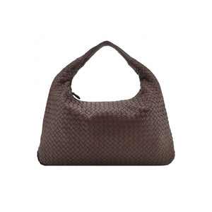 Bottega Veneta Intrecciato Hobo Medium Burgundy