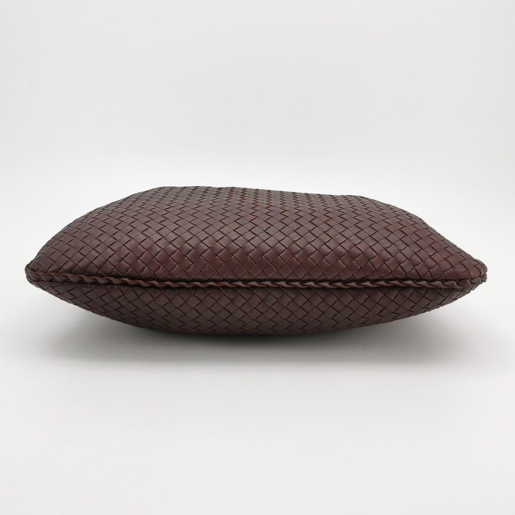 Bottega Veneta Intrecciato Hobo Medium Burgundy