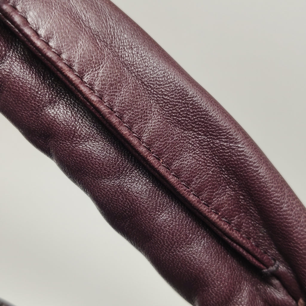 Bottega Veneta Intrecciato Hobo Medium Burgundy