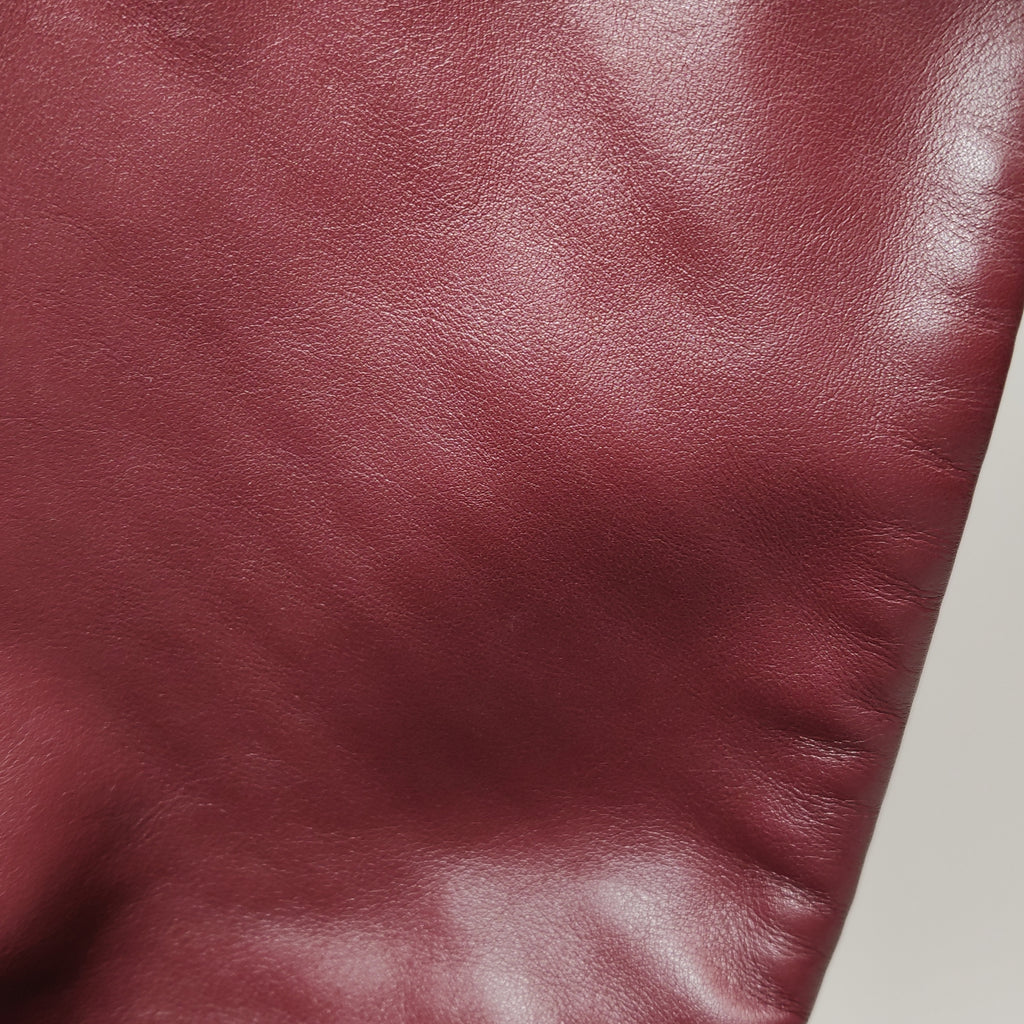 Bottega Veneta Nappa Intrecciato Flap Shoulder Bag Bordeaux