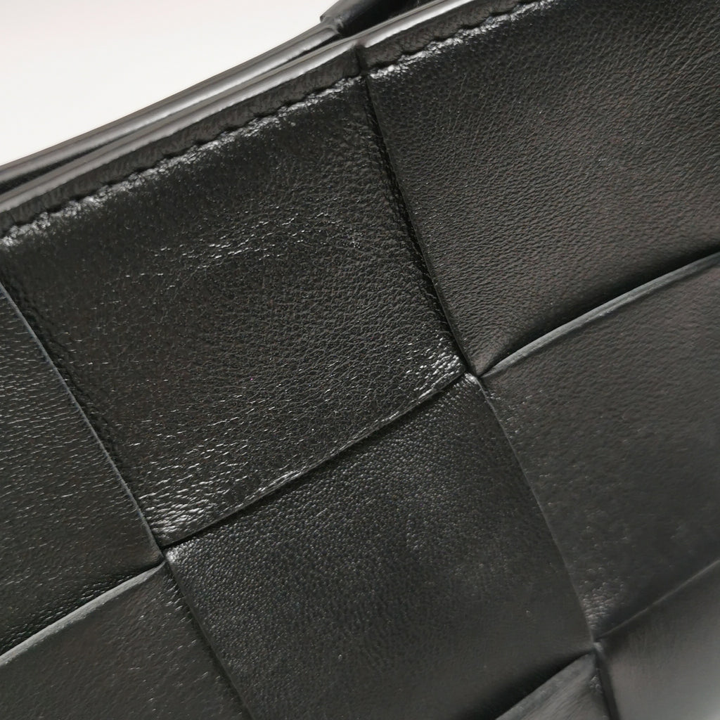 Bottega Veneta Maxi Intrecciato Cassette Pouch on Strap