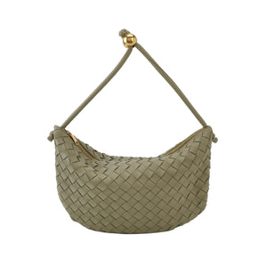 Bottega Veneta Intrecciato Turn Medium Travertine