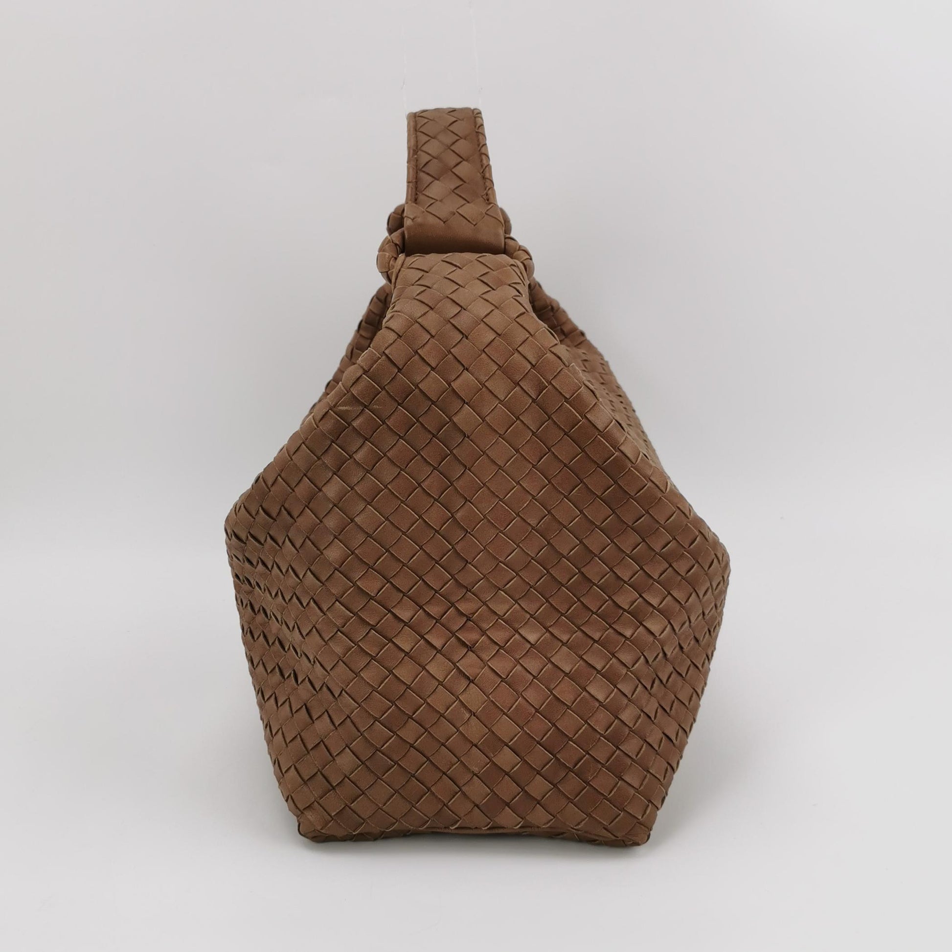 Bottega Veneta Sloane Intrecciato Hobo Brown