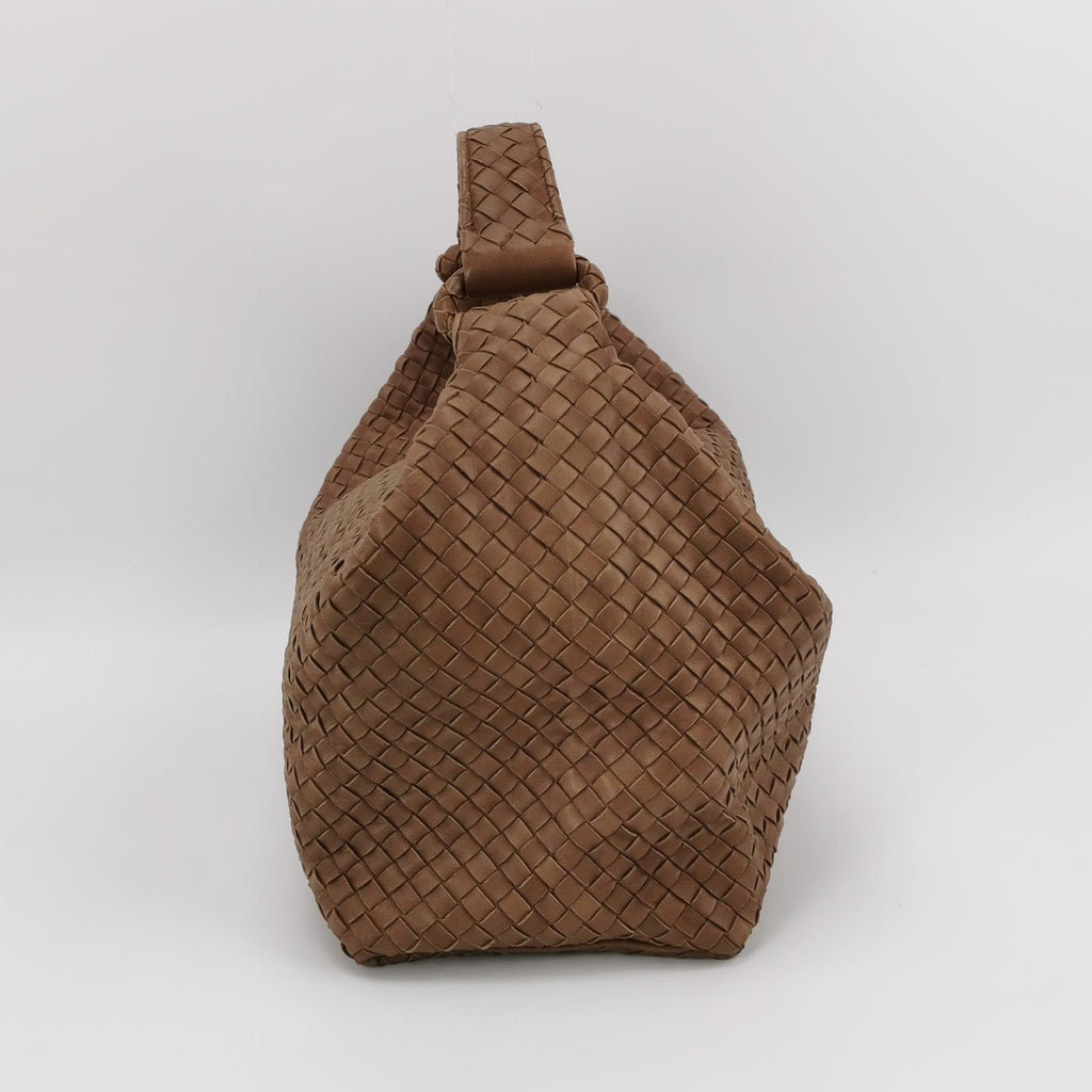 Bottega Veneta Sloane Intrecciato Hobo Brown