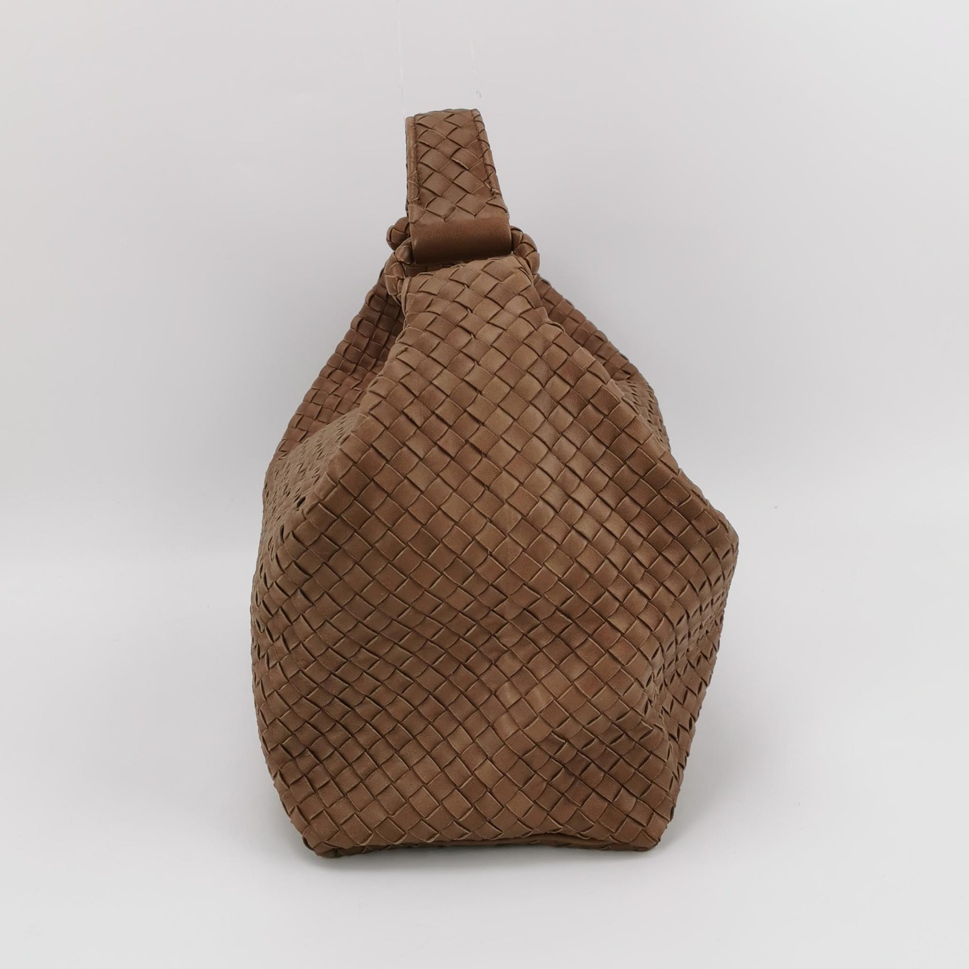 Bottega Veneta Sloane Intrecciato Hobo Brown
