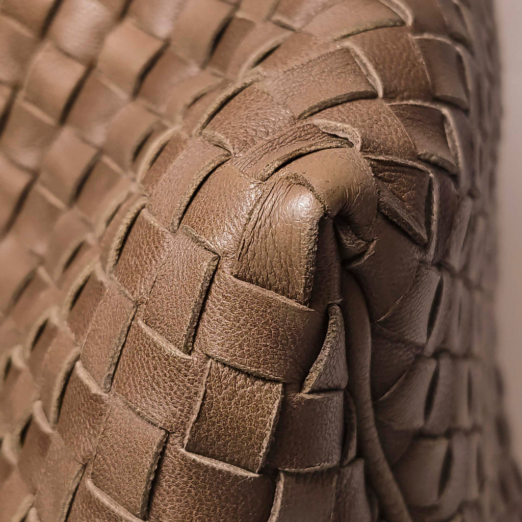 Bottega Veneta Sloane Intrecciato Hobo Brown