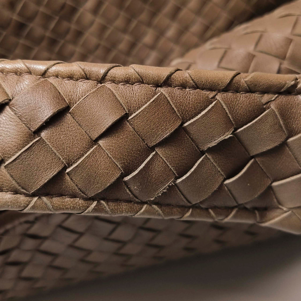 Bottega Veneta Sloane Intrecciato Hobo Brown
