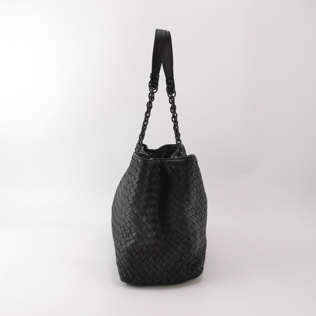 Bottega Veneta Nappa Intrecciato Classic Chain Tote