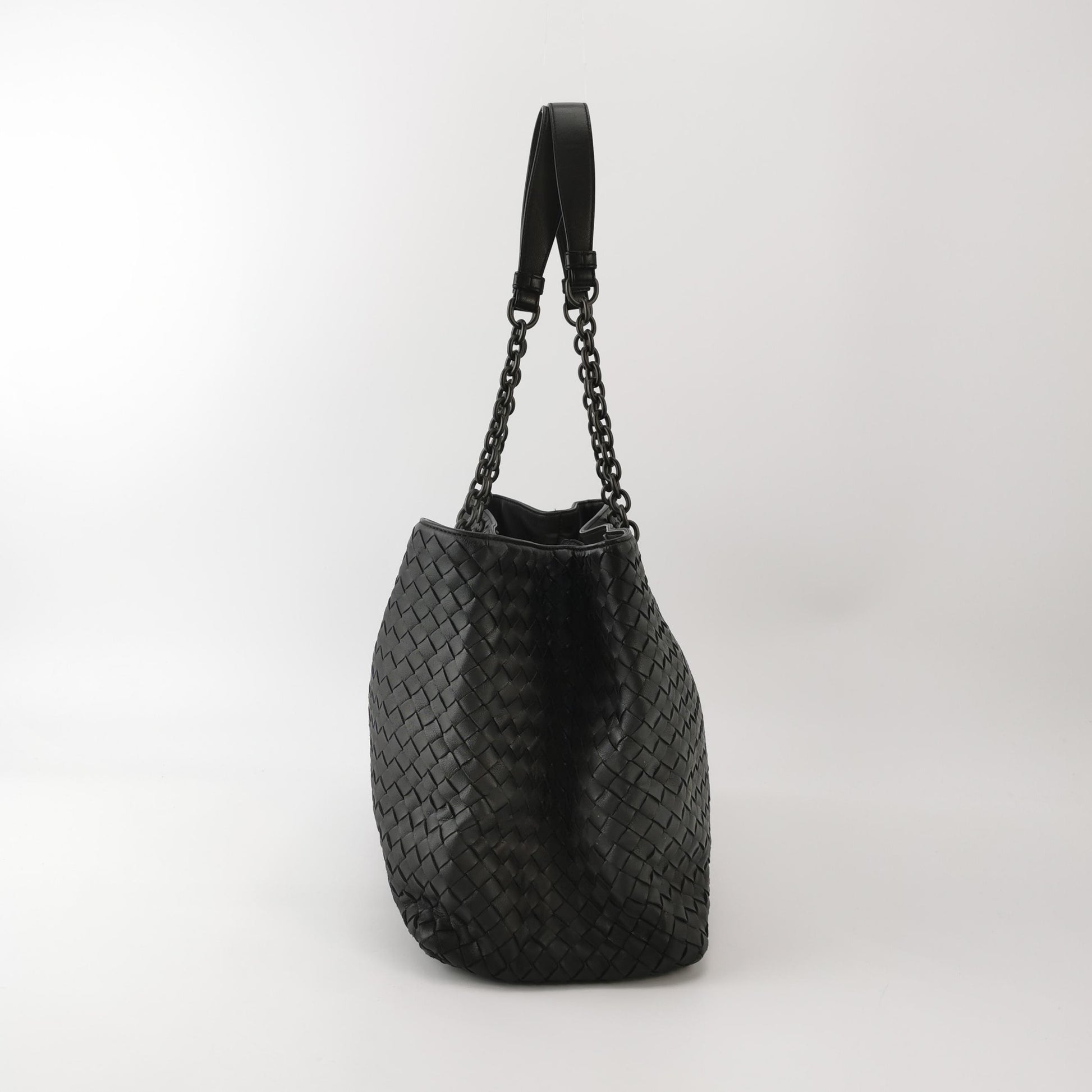 Bottega Veneta Nappa Intrecciato Classic Chain Tote