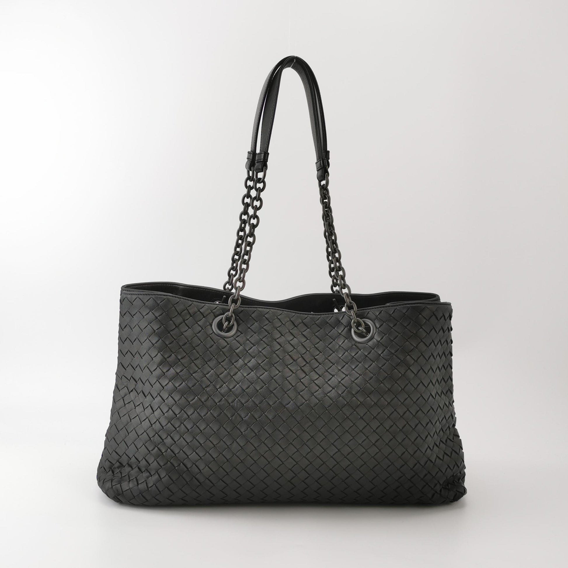 Bottega Veneta Nappa Intrecciato Classic Chain Tote
