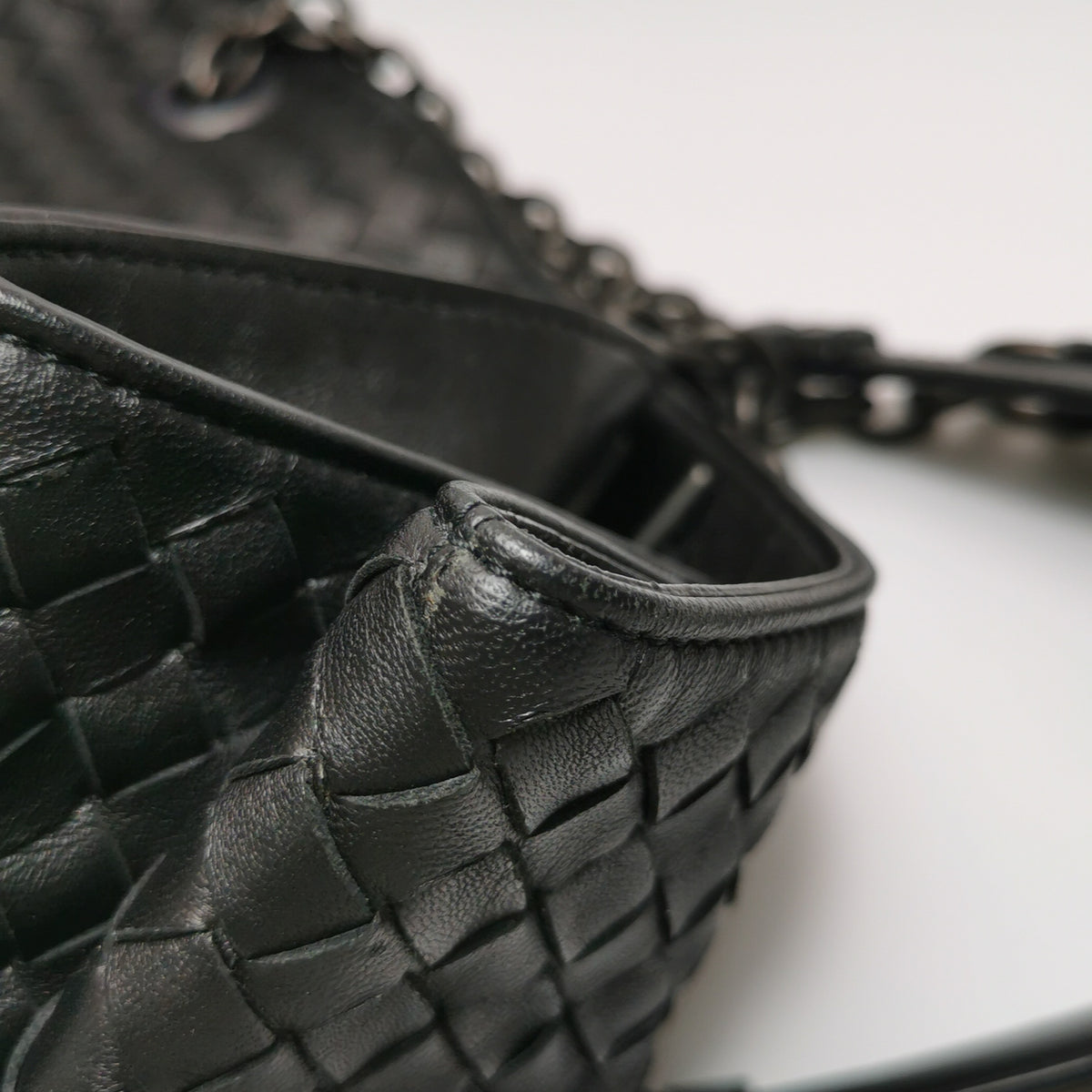 Bottega Veneta Nappa Intrecciato Classic Chain Tote