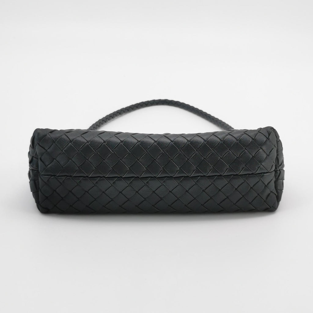 Bottega Veneta Intrecciato Nappa Mini Shoulder Bag Black