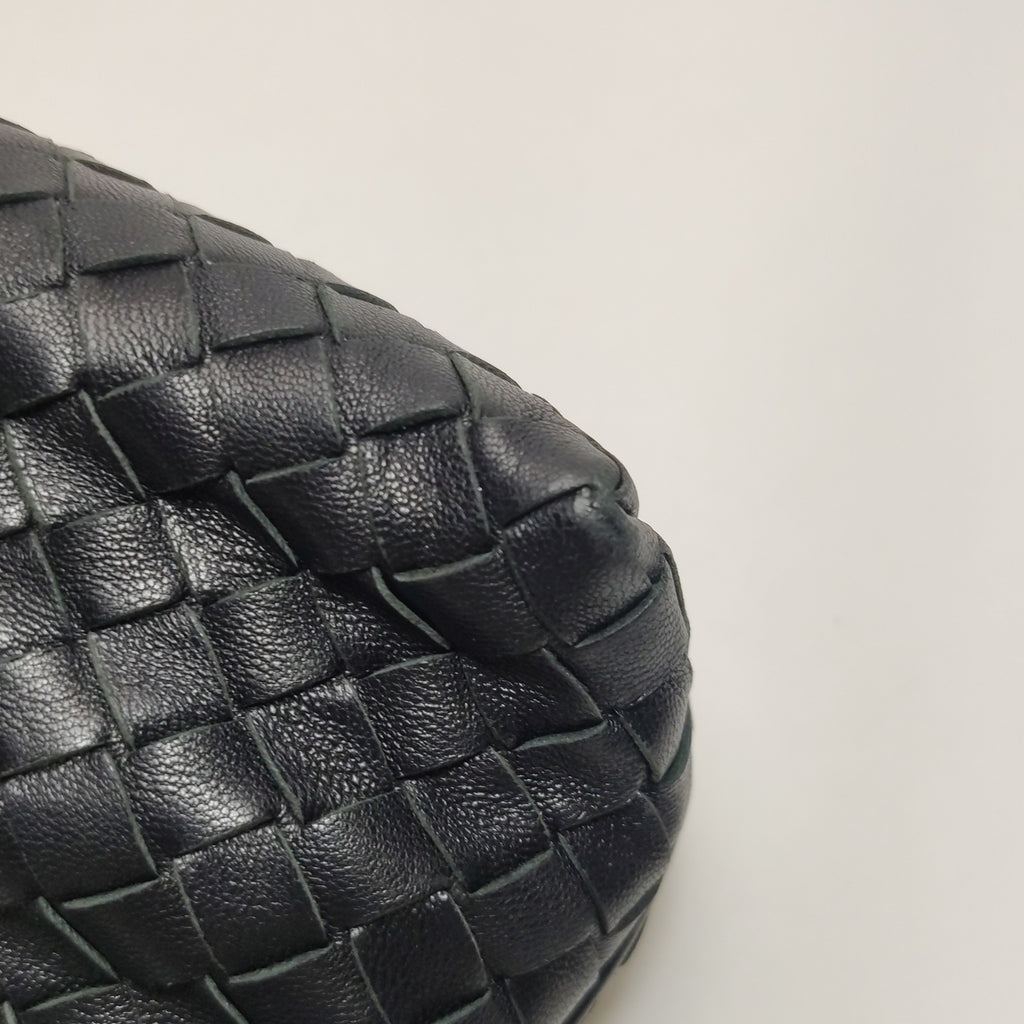 Bottega Veneta Intrecciato Nappa Mini Shoulder Bag Black