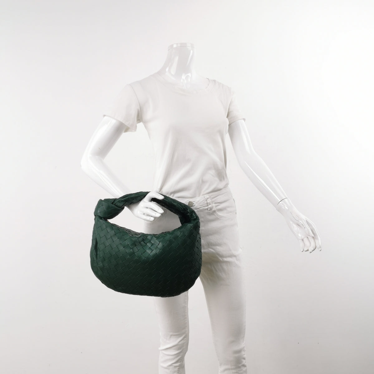 Bottega Veneta Jodie Small Dark Green