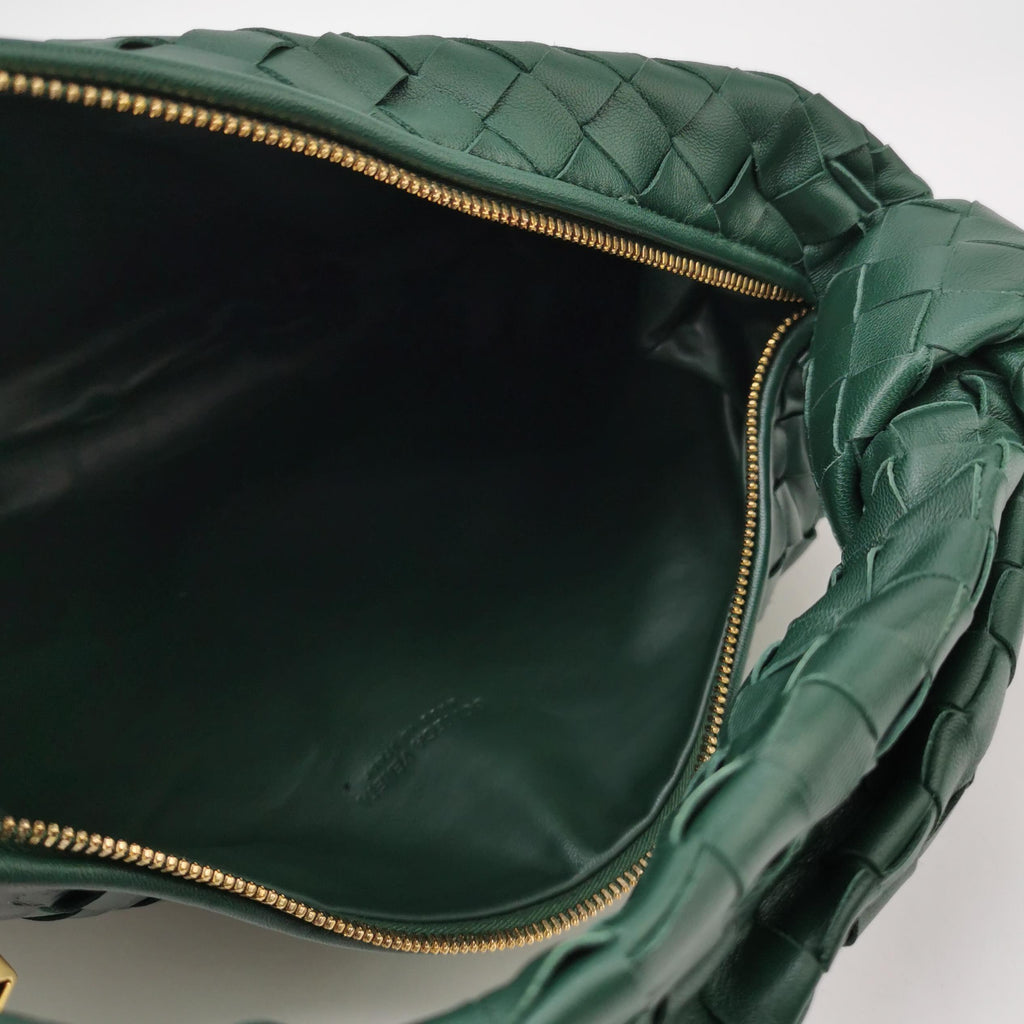 Bottega Veneta Jodie Small Dark Green