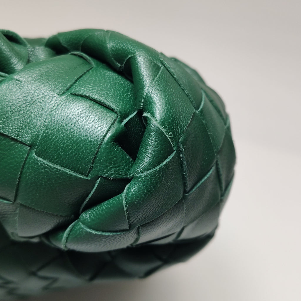 Bottega Veneta Jodie Small Dark Green
